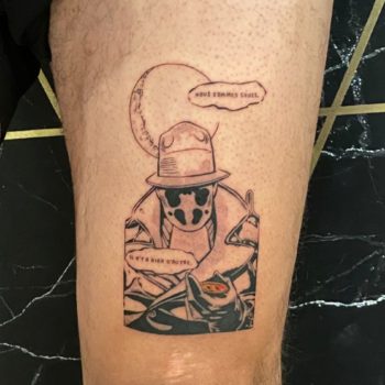 cannes tatouage tattoo tatoueur tatoueuse graphique fine line minimaliste illustratif comics